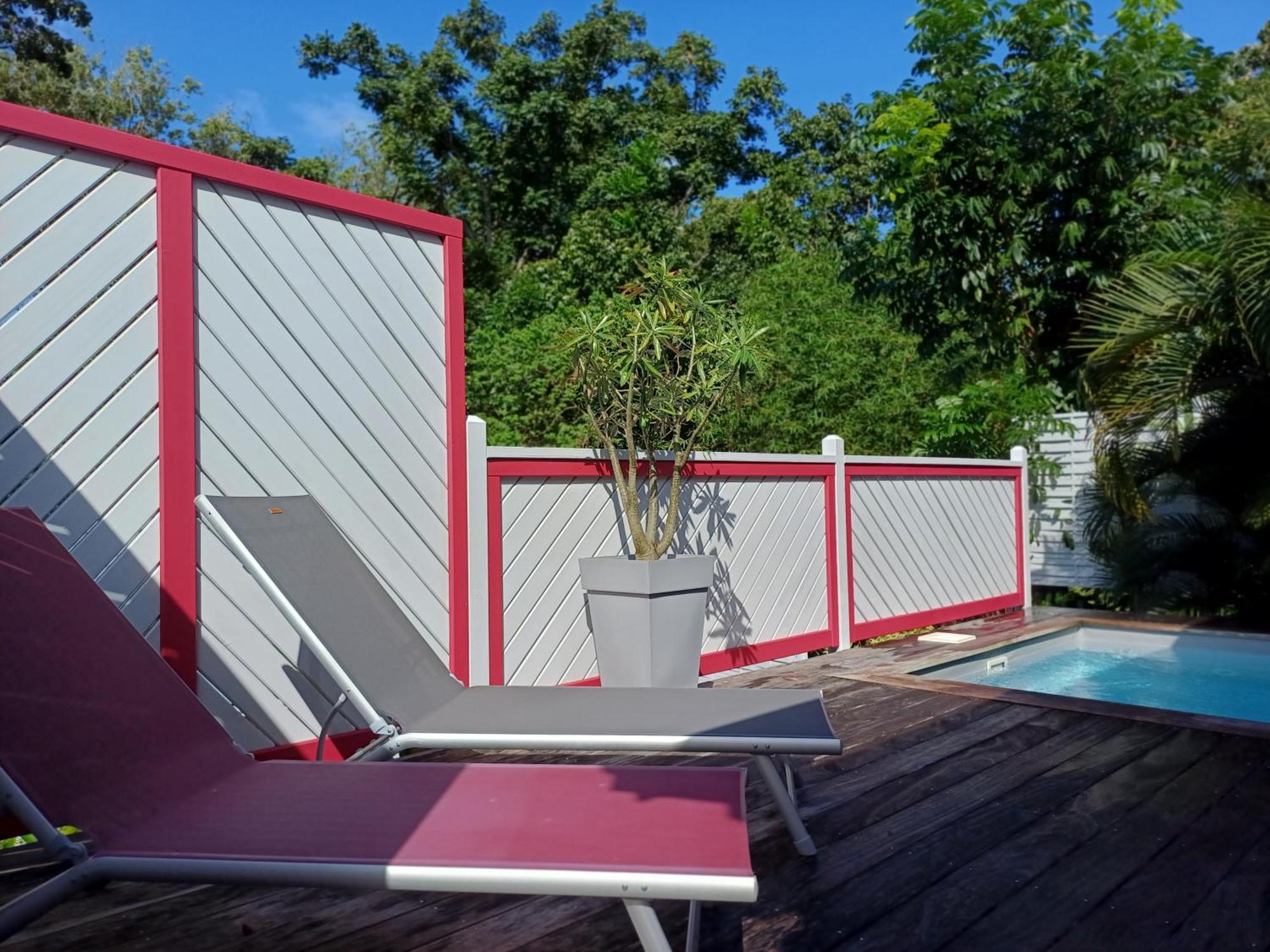 Caraibes Cottage Grenat Piscine Privee 900M De Grande Anse Deshaies Exterior foto