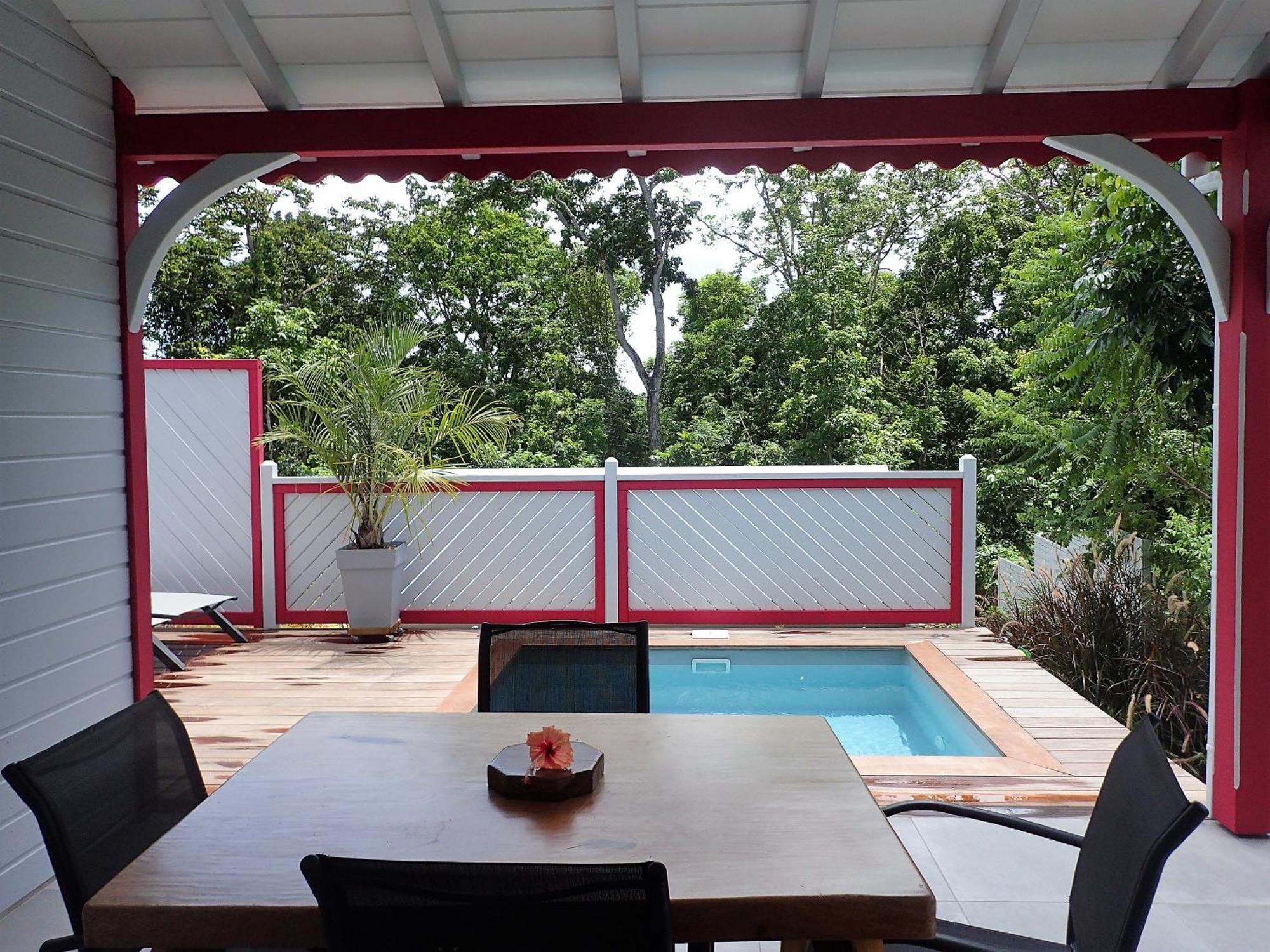 Caraibes Cottage Grenat Piscine Privee 900M De Grande Anse Deshaies Exterior foto